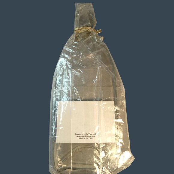 Treasures Of The Vine Cheese Board 14 Hands Wine Bottle Upcycled - Picture 6 of 7